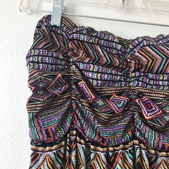 DRESS BUNDLE ✨ Aztec Print Strapless Maxi Dress - Picture 2 of 3